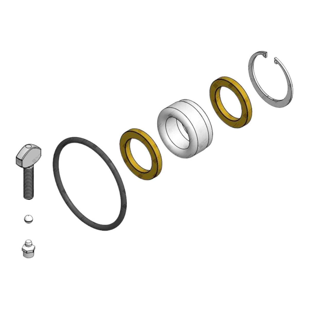 Plug Valve Repair Kit, Minor, RDI TE, 2” Fig. 602, Sour/STD Service main image 0